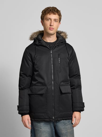 JACK & JONES Regular Fit Parka mit Kapuze Modell 'CHARLIE' Black 4