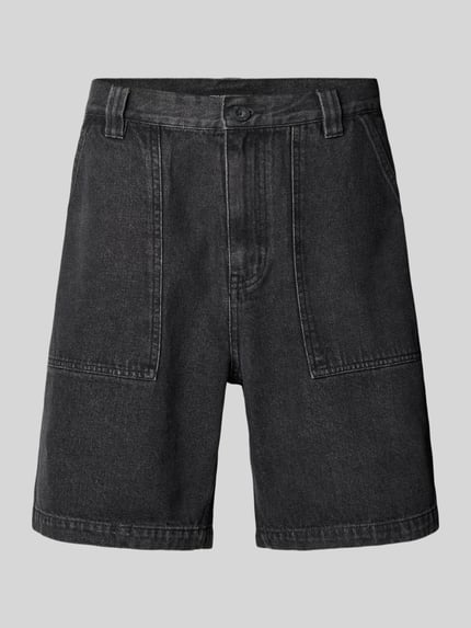 Santa Cruz Korte jeans met steekzakken Zwart - 2