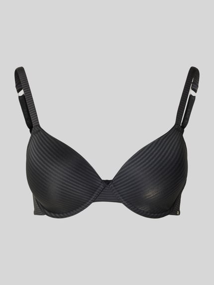 SKINY Beha met haakjessluiting, model 'Essentials' Donkergrijs - 1