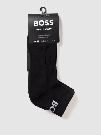 BOSS Socken aus Baumwoll-Mix im 2er-Pack Black 3