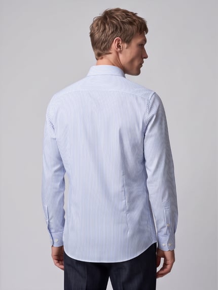 OLYMP Level 5 Body Fit Businesshemd mit Kentkragen Bleu 5