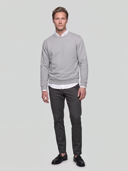 GAP Regular Fit Chino mit seitlichen Eingrifftaschen Anthrazit 1