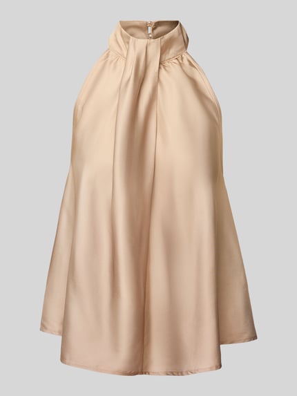 mbyM Blousetop met halter, model 'Zuzela' Beige - 2