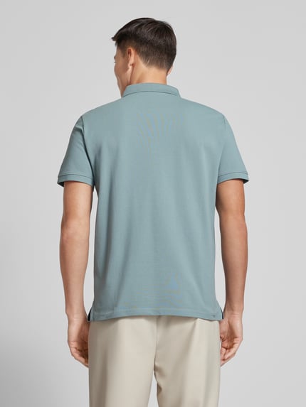 Tom Tailor Regular Fit Poloshirt mit Logo-Stitching Hellgruen 5