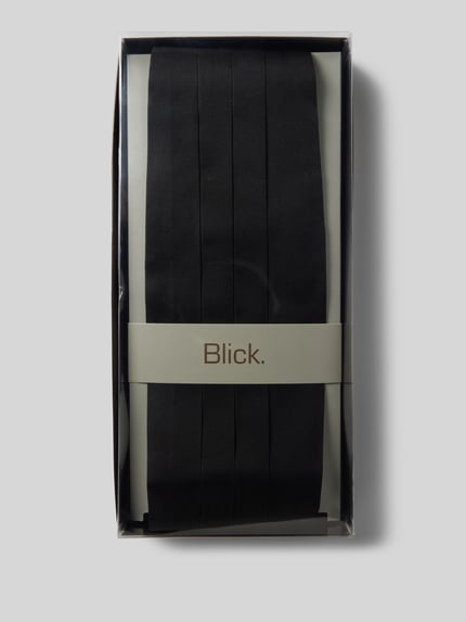 Blick Kummerbund aus Seide Black 1