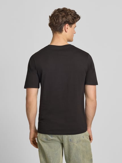 JACK & JONES T-Shirt mit Label-Print Modell 'CASSIS' Black 5