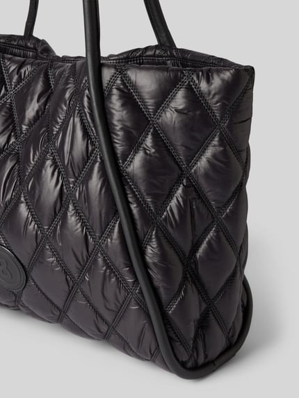 BOGNER Torba shopper z pikowaniem model ‘tirano timea’ Czarny 3