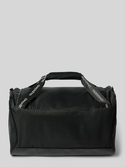 Valentino Bags Weekender mit Label-Print Black 3