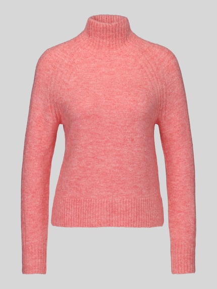 Pepe Jeans Regular Fit Pullover mit Woll-Anteil Modell 'ASHLEY PERKINS' Koralle 2