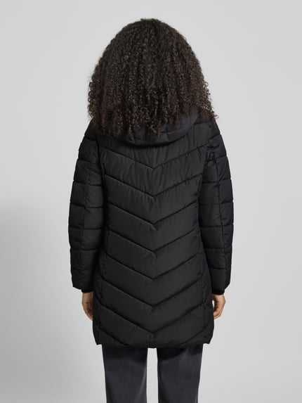 NAUTGÅRD Gewatteerde lange jas met Sorona® Aura-vulling
Zwart - 5