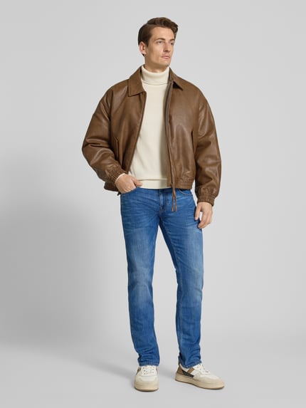 PME Legend Regular Fit Jeans im Used-Look Modell 'Nightflight' Hellblau 1