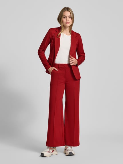 ICHI Hose mit weitem Bein Modell 'KATE' Rot 1