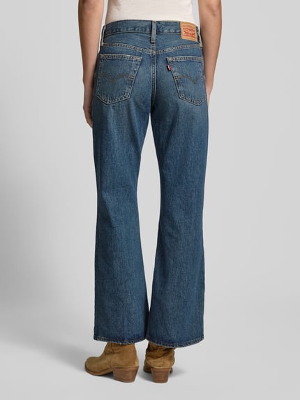 Levi's® Baggy fit jeans in 5-pocketmodel Rookblauw - 5
