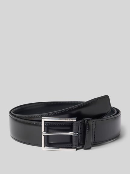 JOOP! COLLECTION Ledergürtel mit Dornschließe Black 1