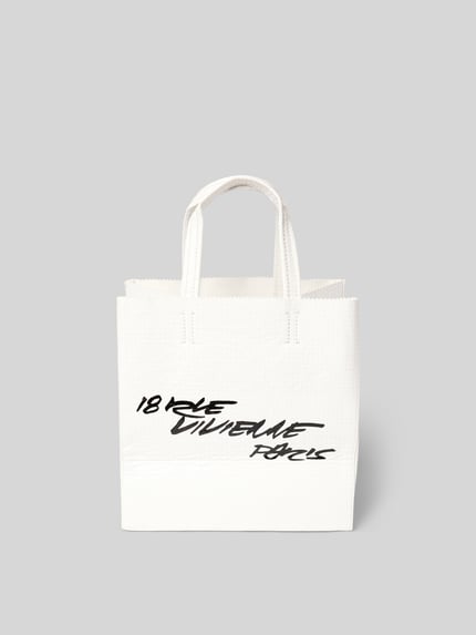 Kenzo Tote bag met labelprint Wit - 4