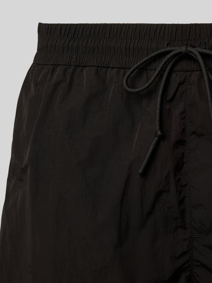 Carhartt Work In Progress Korte broek met elastische band, model 'FLINT' Zwart - 2