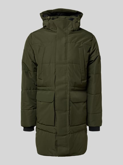 ONLY & SONS Regular Fit Parka mit abnehmbarer Kapuze Modell 'CAM' Oliv 2