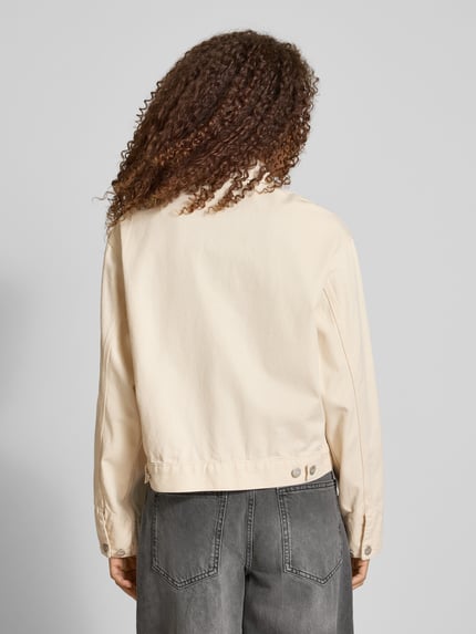 Carhartt Work In Progress Jeansjacke mit Label-Patch Offwhite 5