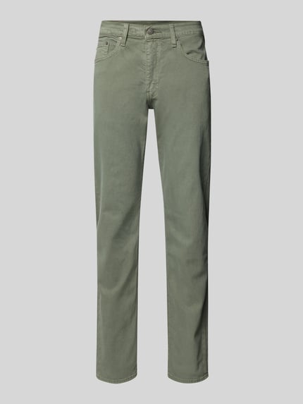 Levi's® Tapered Fit Jeans aus Baumwoll-Mix Modell '502®' Rauchblau 2