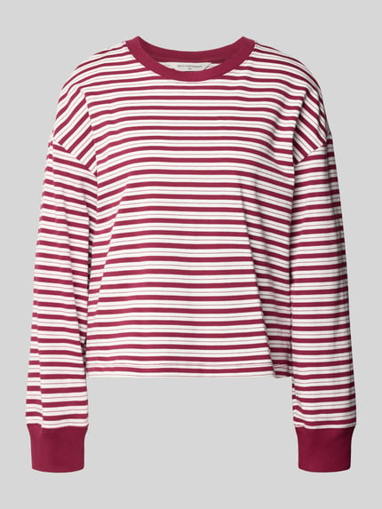 Bluzka z długim rękawem z okrągłym dekoltem model 'Monde Krestiane' Shop The Look MANNEQUINE