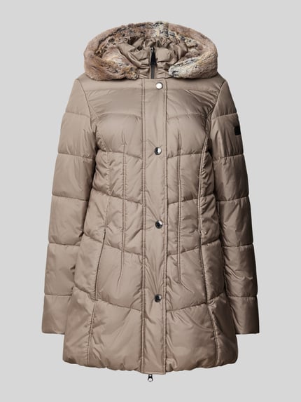 Betty Barclay Gewatteerd jack met tweewegritssluiting Taupe - 2