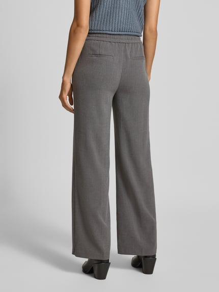 b.young Broek met elastische band, model 'Encore' Lichtgrijs - 5