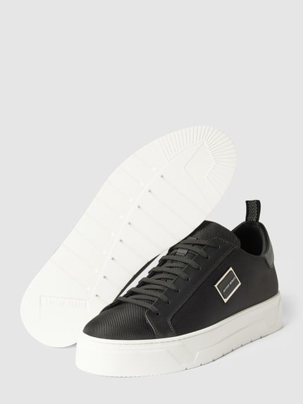 Antony Morato Sneaker mit Logo-Detail Modell 'New Metal' Black 5
