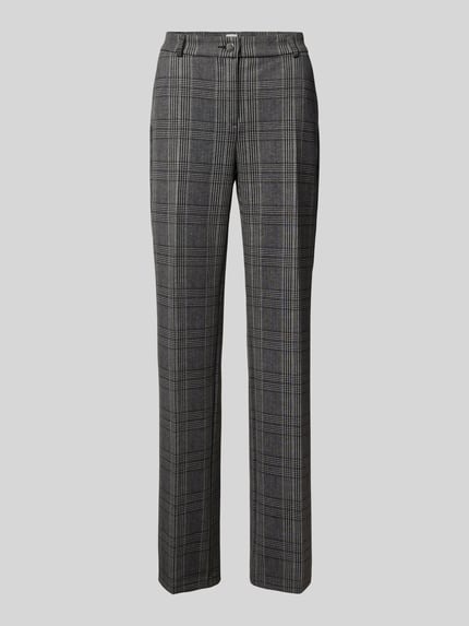 Brax Slim Fit Stoffhose mit Viskose-Anteil Modell 'Maine' Dunkelgrau 2