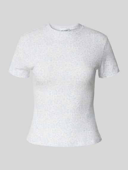 OH APRIL T-Shirt mit Rundhalsausschnitt Modell 'Marisa' Hellblau 2