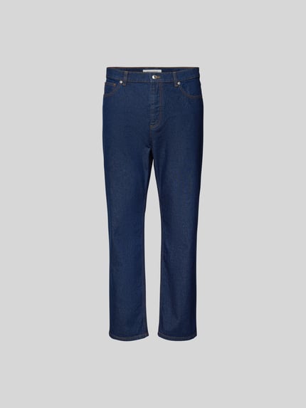 MAISON KITSUNÉ Jeansy z 5 kieszeniami Jeansowy niebieski 2