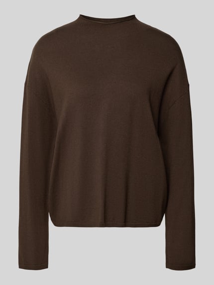 Marc O'Polo Turtleneck mit Mock Neck Dunkelbraun 2