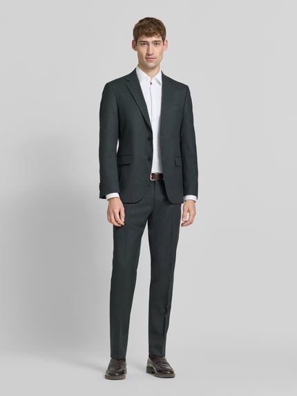 BOSS Slim Fit Businesshemd mit Kentkragen Weiss 1