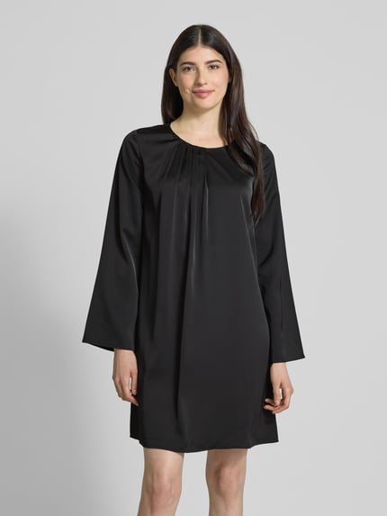 Christian Berg Woman Selection Midi-jurk met plooien Zwart - 4