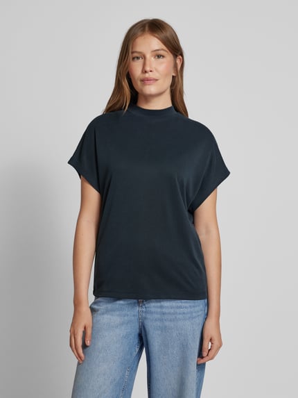 mbyM T-Shirt mit Stehkragen Black 4
