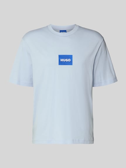 Regular Fit T-Shirt aus reiner Baumwolle Modell 'NAYONIX' Shop The Look MANNEQUINE