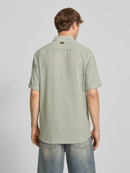 G-Star RAW Regular Fit Freizeithemd in kurzärmeligem Design Gruen 5