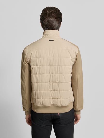 Christian Berg Men Regular Fit Steppjacke mit Stehkragen Beige 5