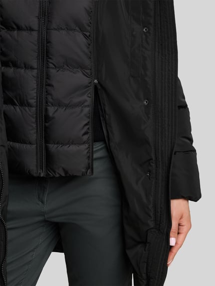 Tom Tailor Steppmantel mit Kapuze Black 3