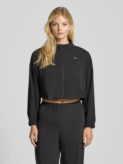 PUMA Sweatjacke mit Logo-Print Black 4