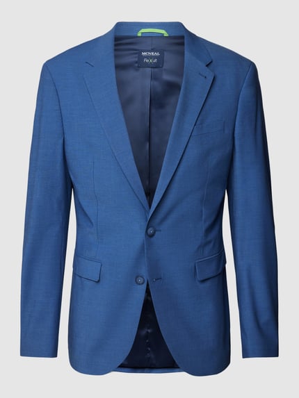 Slim Fit 2-Knopf-Sakko mit Pattentaschen Shop The Look MANNEQUINE