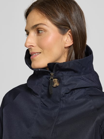 Didriksons Parka mit Kapuze Modell 'LUNA' Dunkelblau 3