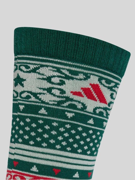 adidas Sportswear Sokken van katoenmix in set van 3 Donkergroen - 4