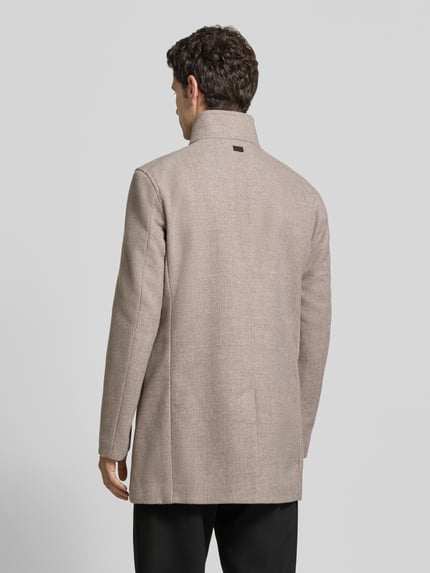 Strellson Kurzmantel mit Stehkragen Modell 'Fynn' Sand 5