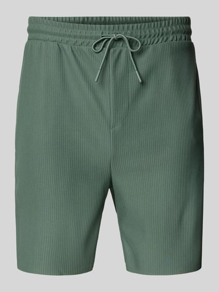 ONLY & SONS Regular Fit Shorts mit Strukturmuster Modell 'DRUM LIFE' Petrol 2