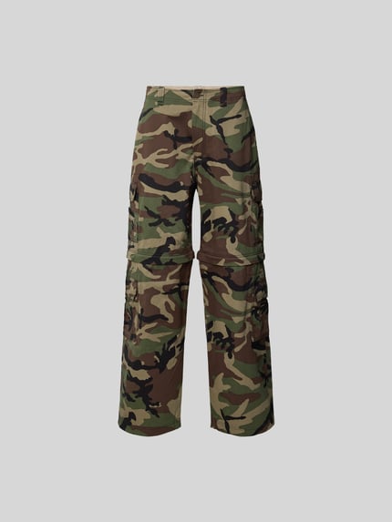 Spodnie cargo o kroju relaxed fit z bawełny Shop The Look MANNEQUINE