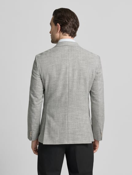 BOSS Regular Fit Sakko aus Baumwoll-Viskose-Mix mit Leinen-Anteil Modell 'HUTSON' Mint 5