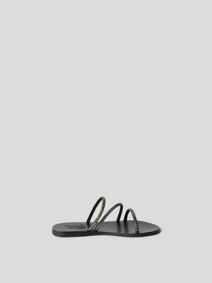 Ancient Greek Sandals Pantolette mit Nietenbesatz Black 5