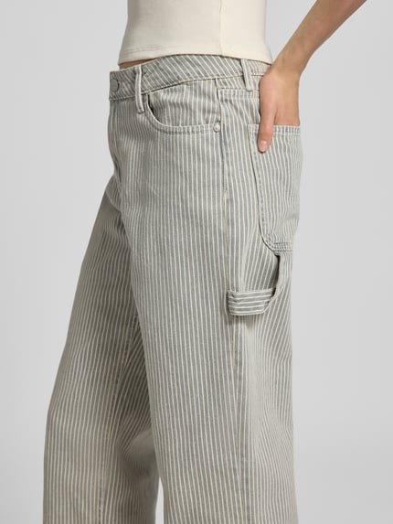 REVIEW Straight Fit Jeans aus reiner Baumwolle Offwhite 3