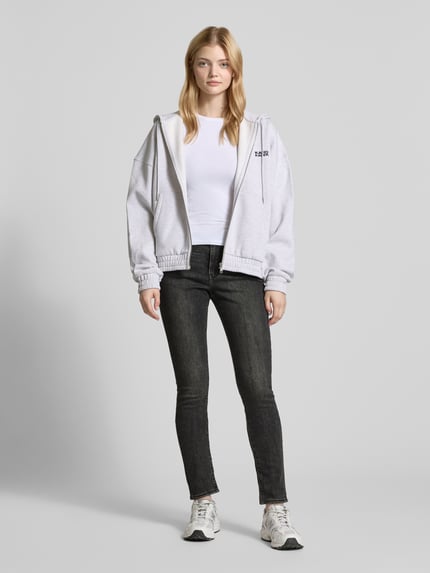 Levi's® 300 Skinny fit jeans met labelpatch, model '311™ SHAPING SKINNY' Antraciet - 1