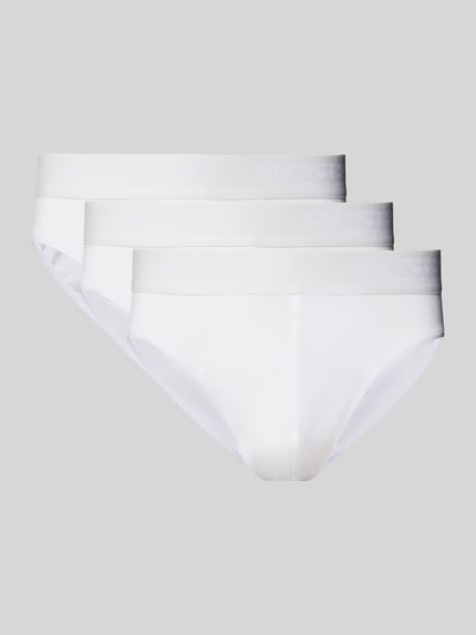 MCNEAL Slip met label in band in set van 3 stuks Wit - 1